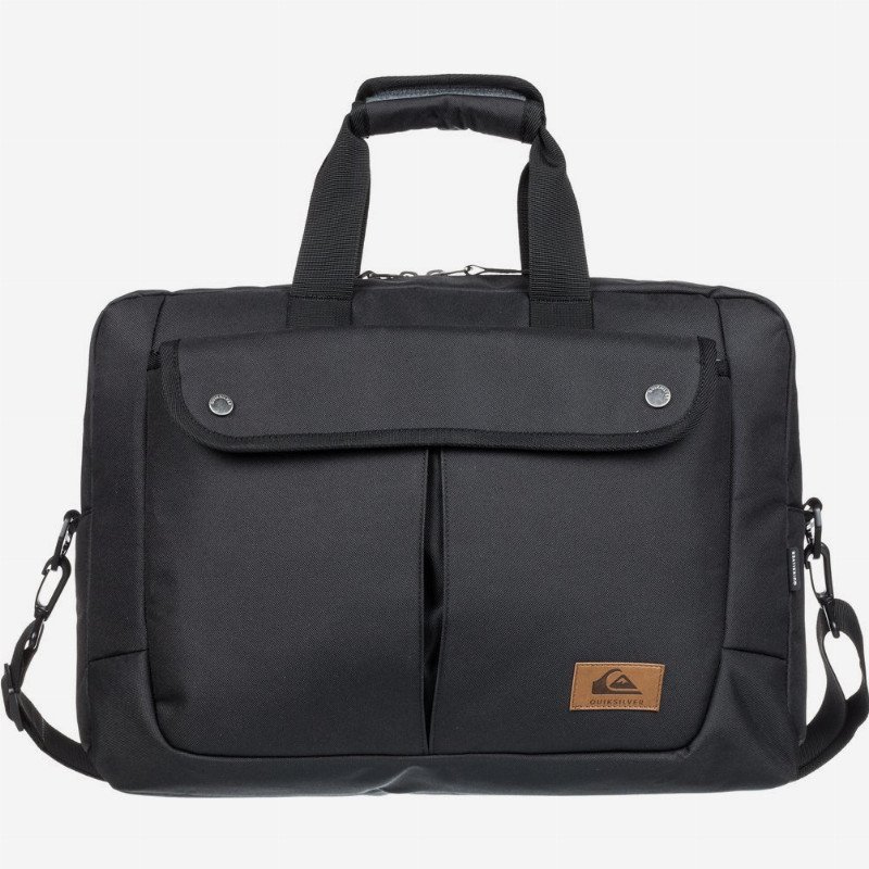 New Carrier 17L - Medium Satchel Bag - Black - Quiksilver