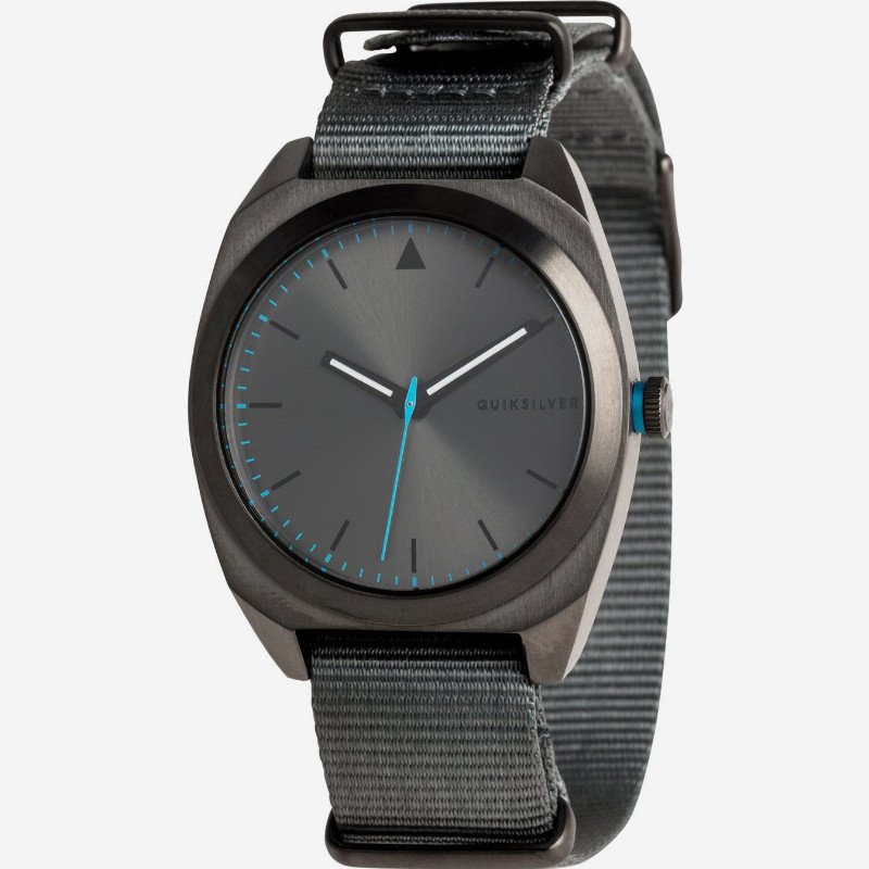 The PM Nato - Analogue Watch for Men - Black - Quiksilver