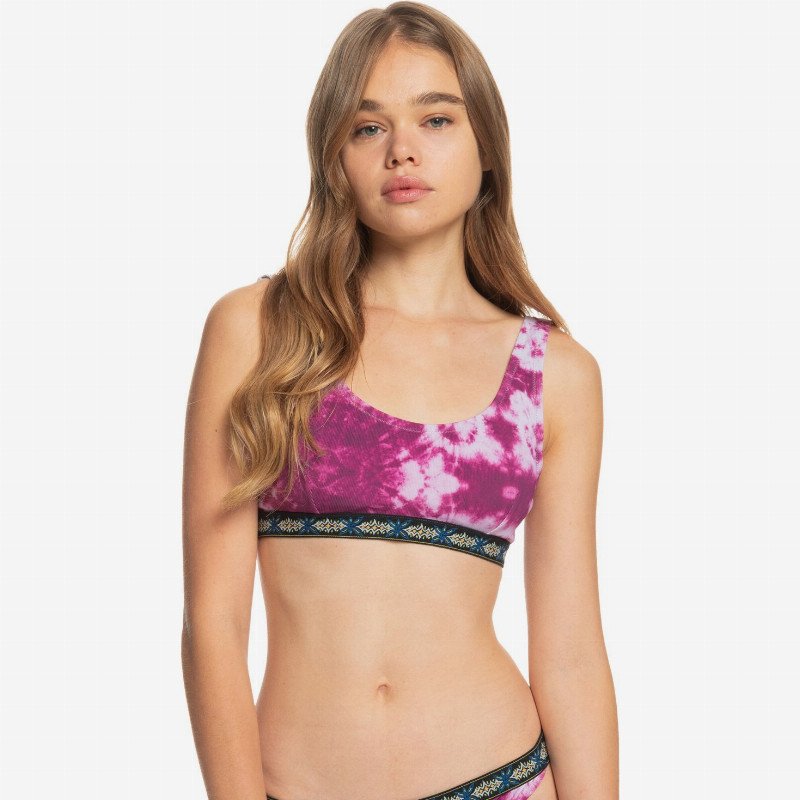 The Rib - Bikini Top for Women - Purple - Quiksilver