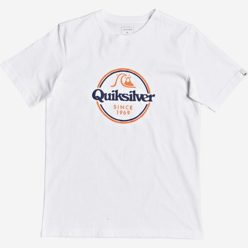 Words Remain - T-Shirt for Boys 8-16 - White - Quiksilver