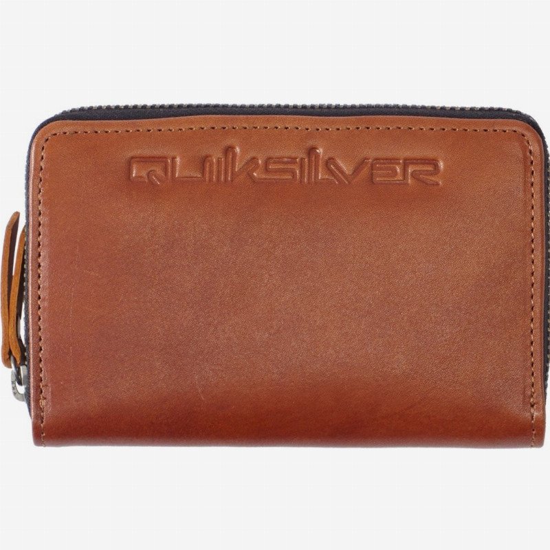 Zipperton - Wallet for Men - Brown - Quiksilver