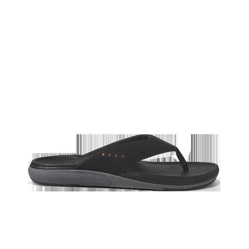 Cushion Norte Flip Flops in Dark Grey