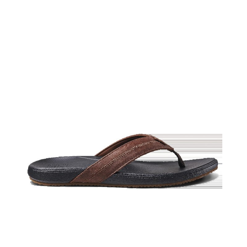 Cushion Phantom 2.0 Flip Flops in Brown & Black