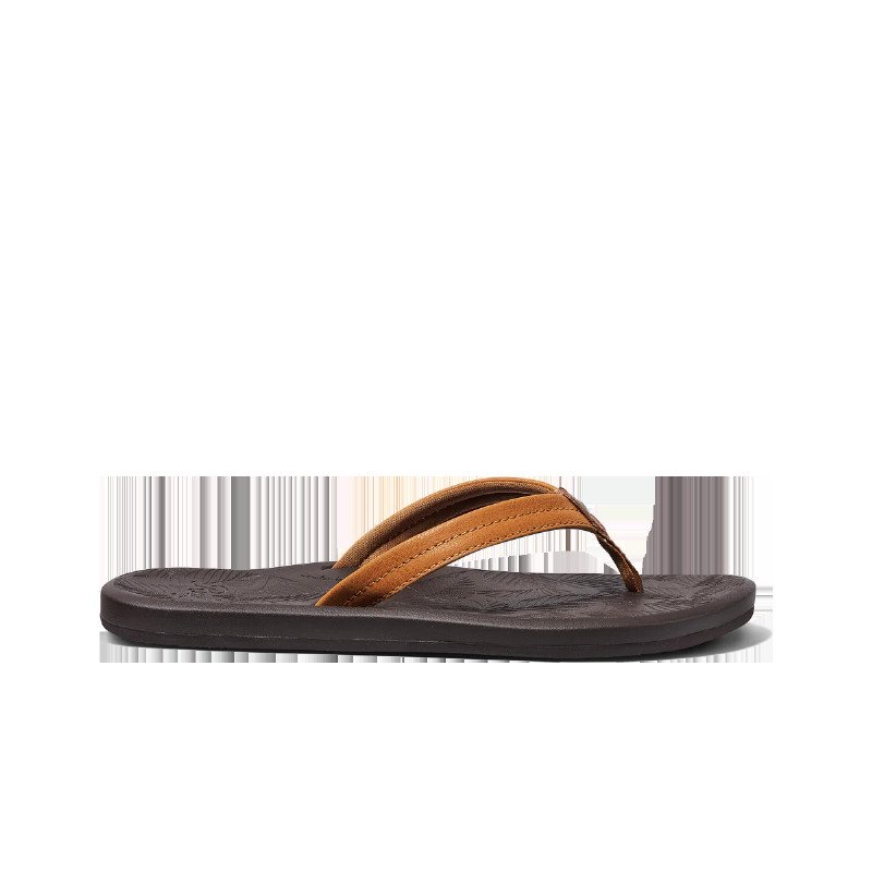 Tides Flip Flops in Brown