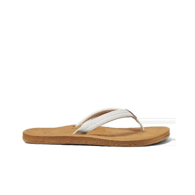 Tides Flip Flops in White