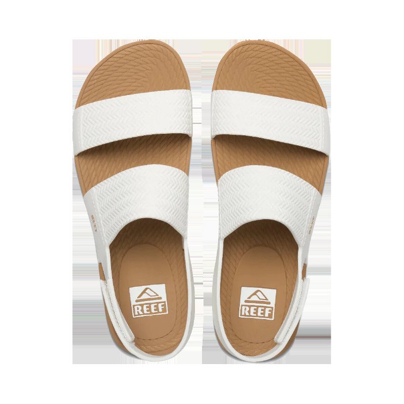 Water Vista Sandal in White & Tan