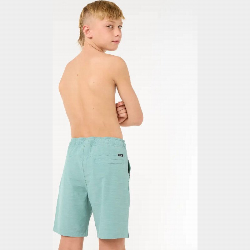 Boys Boardwalk Jackson Volley Shorts in Blue Lagoon