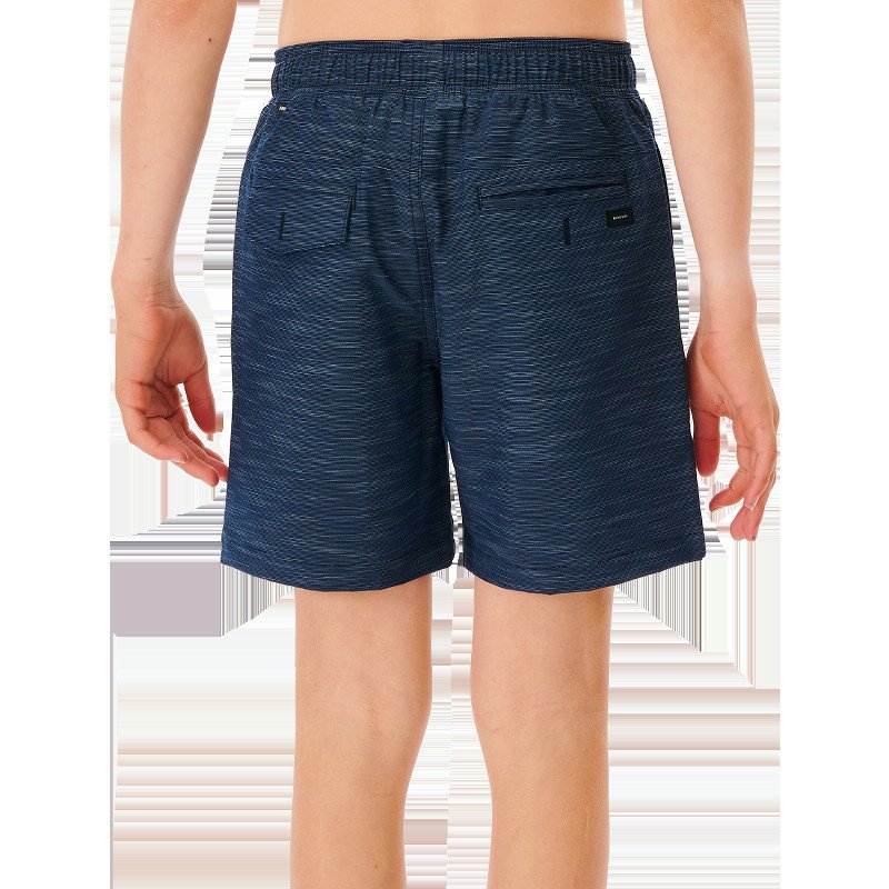 Boys Boardwalk Jackson Volley Shorts in Navy