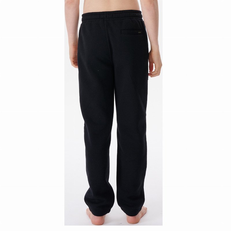 Boys Icons Of Surf Joggers in Black