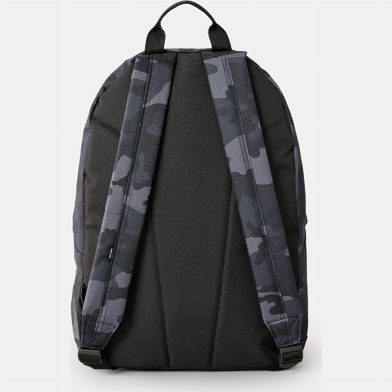 Double Dome Camo 24L Backpack in Black & Grey