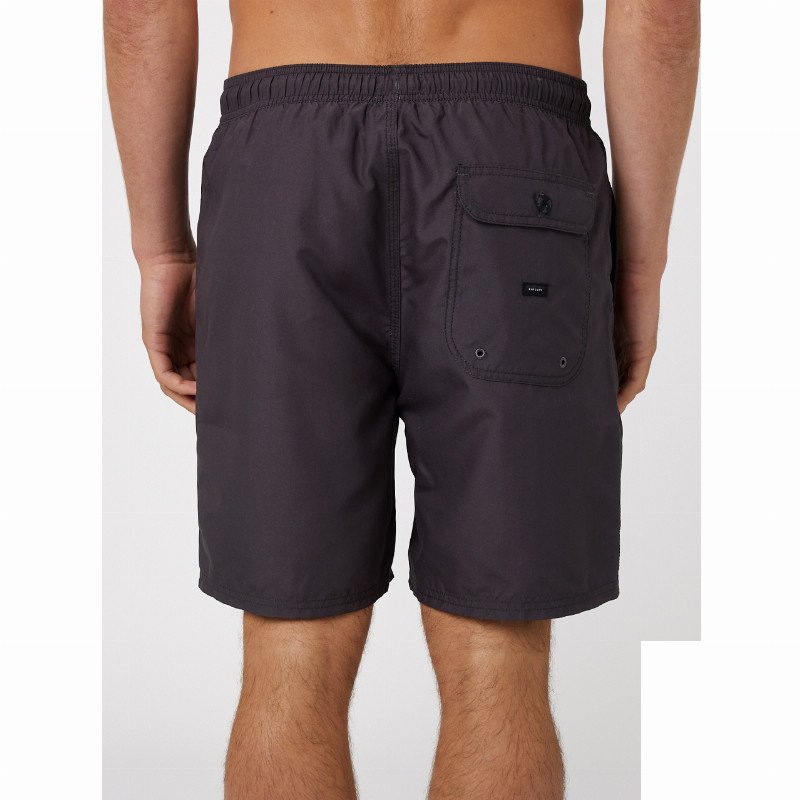 Easy Living Volley Shorts in Black