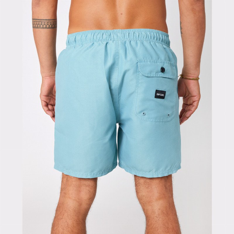 Easy Living Volley Shorts in Dusty Blue