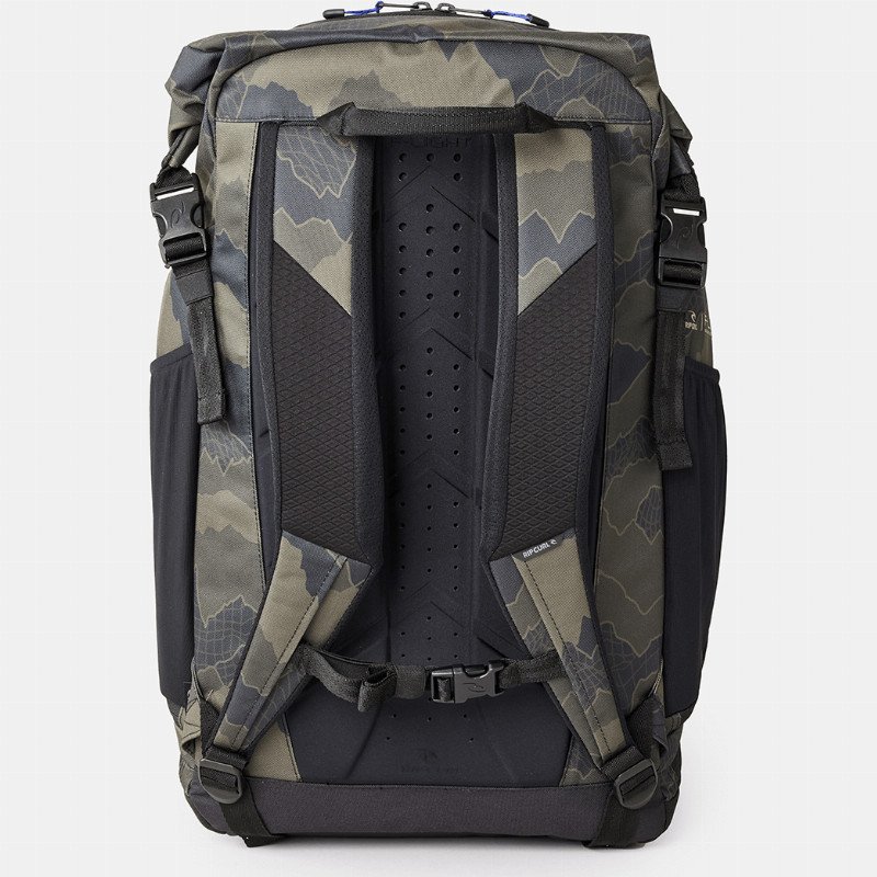 F-Light Surf 45L Search Backpack in Black & Olive