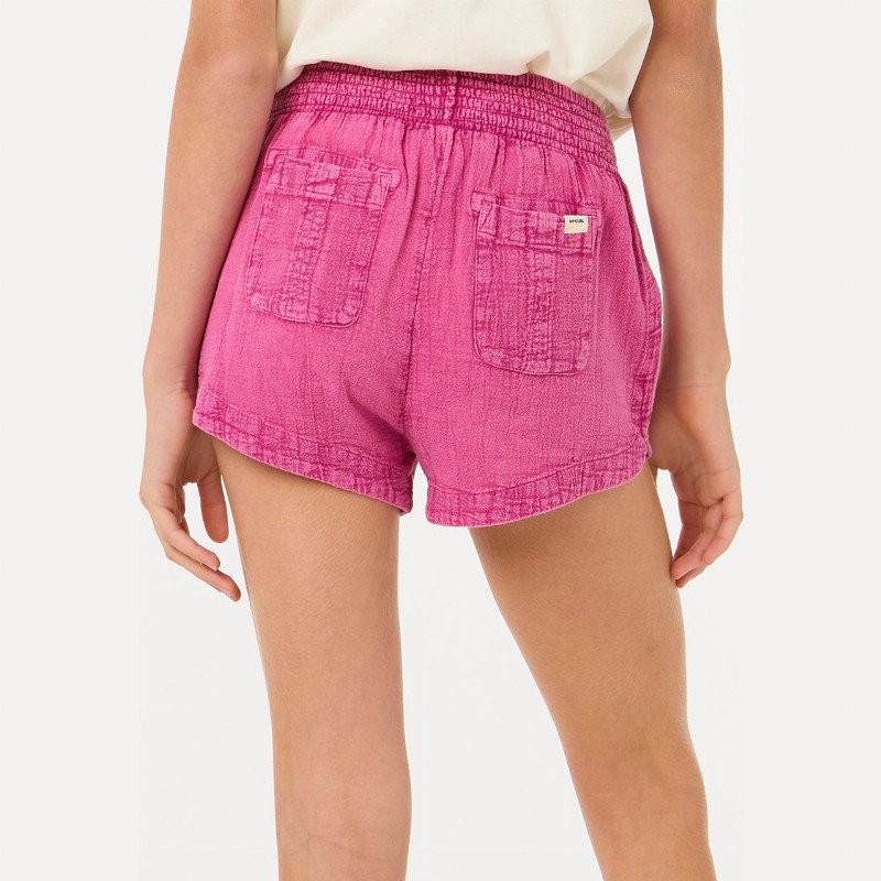 Girls Classic Surf Shorts in Hot Pink