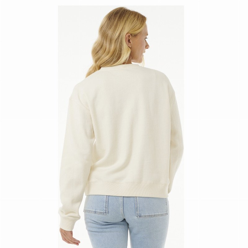 Hoffman Relaxed Sweatshirt in Bone