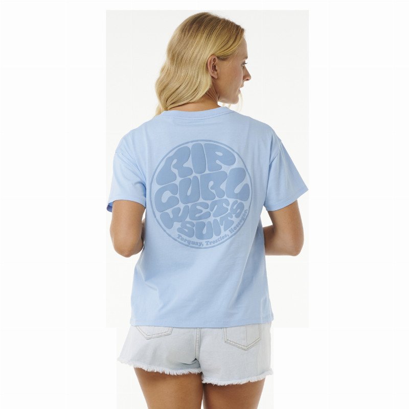 Icons Of Surf Relaxed T-Shirt in Mid Blue