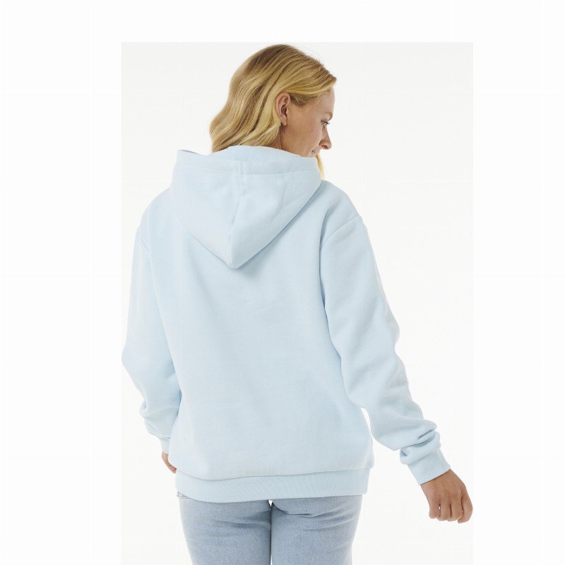 Premium Surf Hoodie in Light Blue