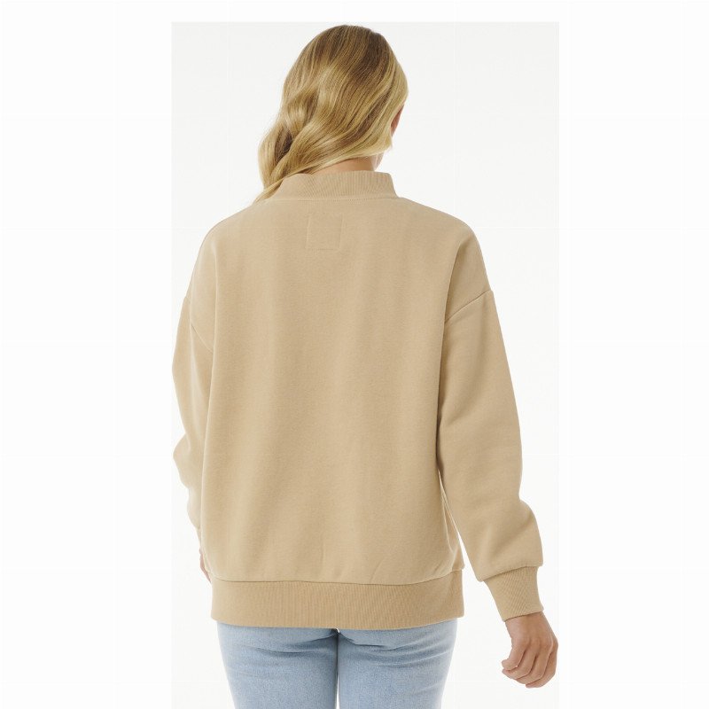 Premium Surf Sweatshirt in Taupe