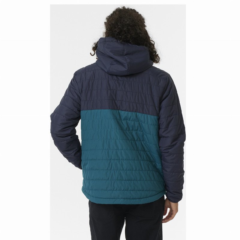 Search Anorak Puffer Jacket in Purple Night