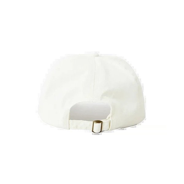 Search Icon Cap in Bone & Bright Blue