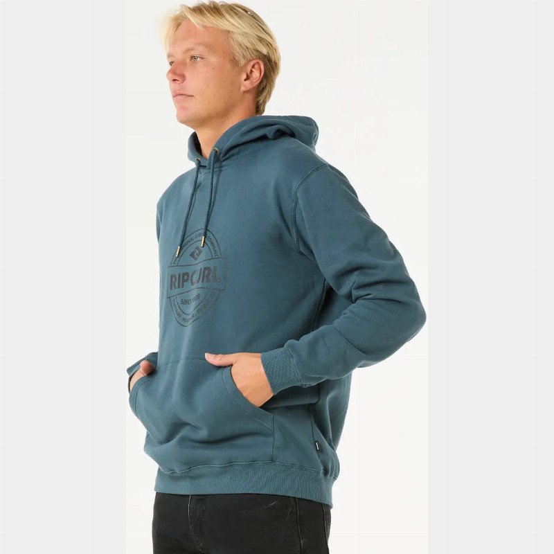 Stapler Hoodie in Pine Night