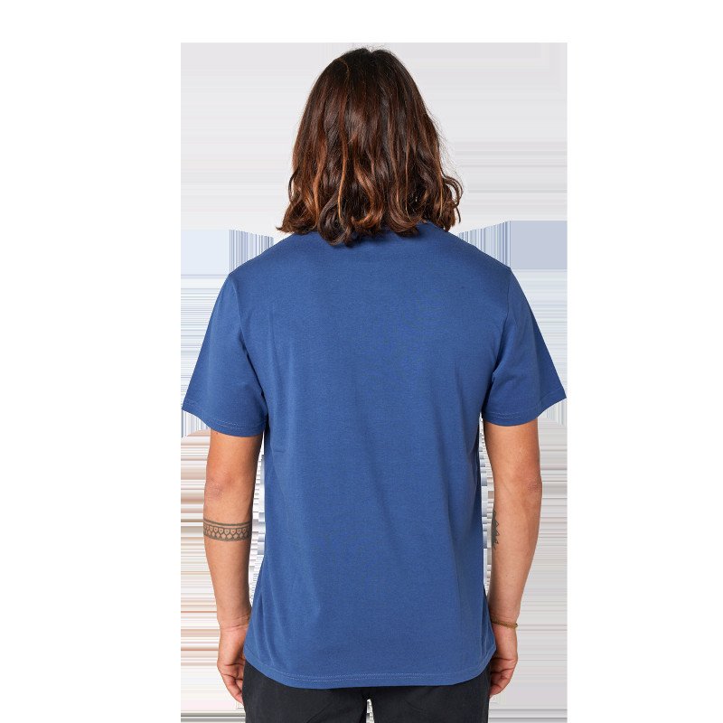 Surf Paradise Badge T-Shirt in Washed Navy