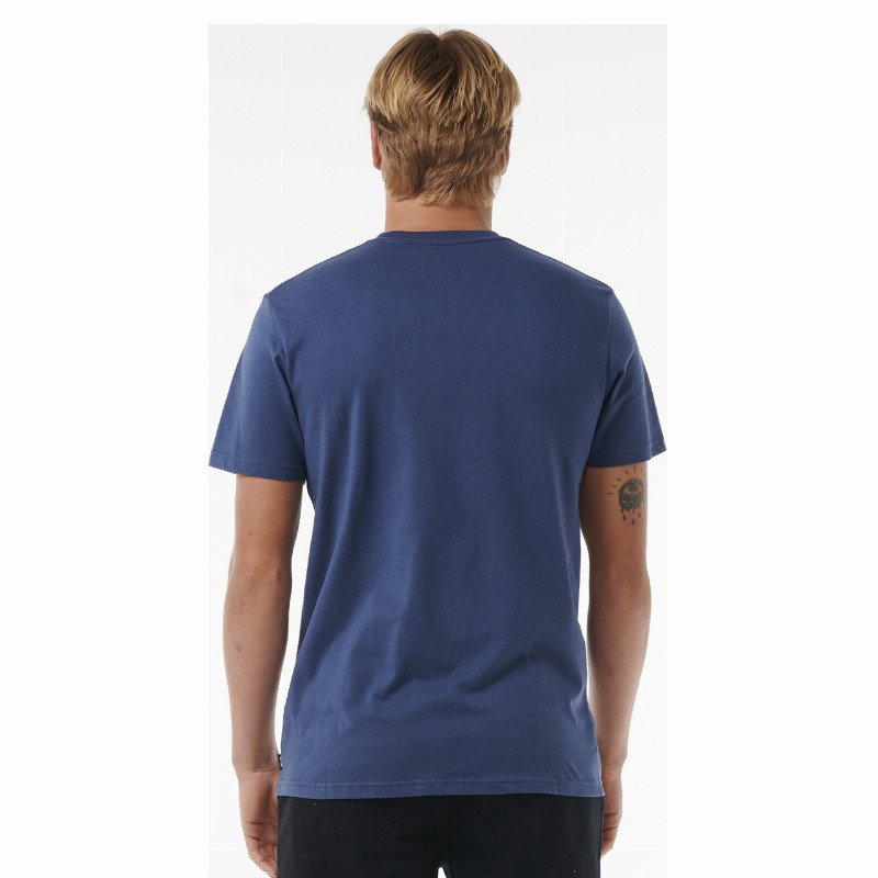 Surf Revival Capture T-Shirt in Washed Navy