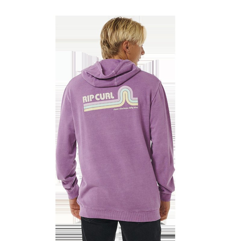 Surf Revival Hoodie in Dusty Purple