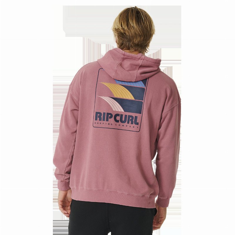 Surf Revival Hoodie in Mauve