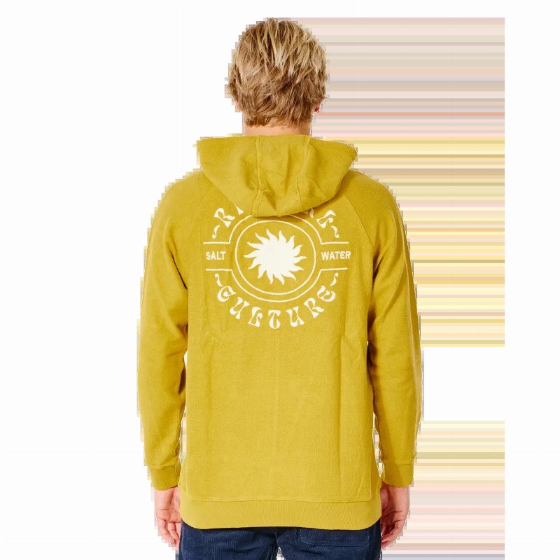 SWC Sun Hoodie in Vintage Yellow