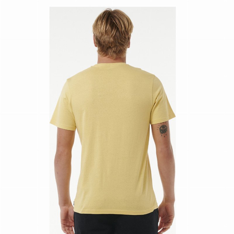 Up The Line T-Shirt in Straw