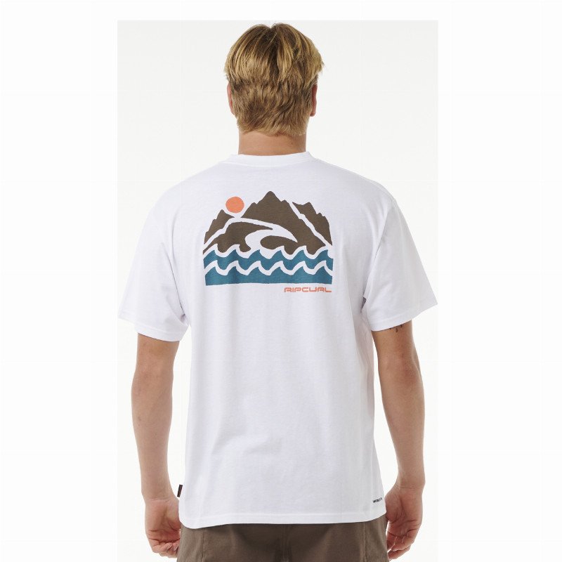 VaporCool Search Trek T-Shirt in White