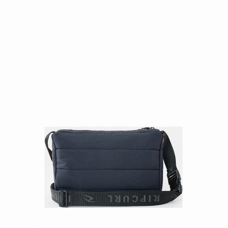 Weekend Travel Sling Bag in Black