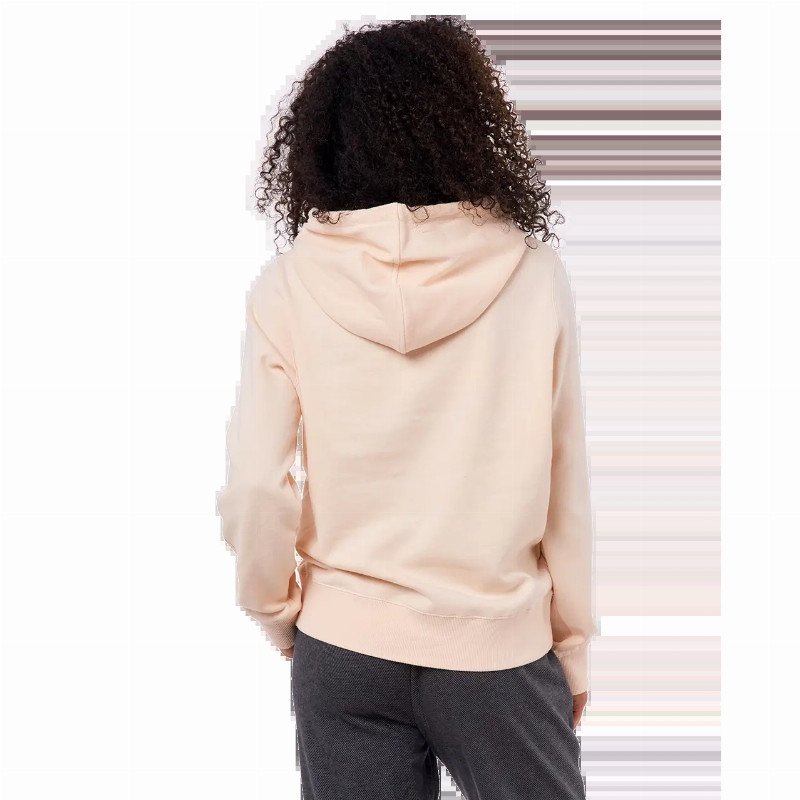 Womens Re-Entry Hoodie in Light Peach