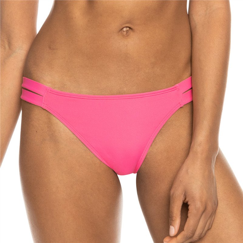 Roxy Beach Classics Bikini Bottoms - Shocking Pink