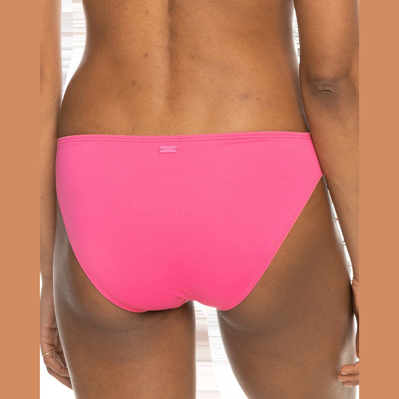 Beach Classics Hipster Bikini Bottoms in Shocking Pink