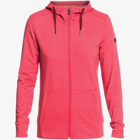 DELTA - TECHNICAL ZIP-UP HOODIE FOR WOMEN PINK