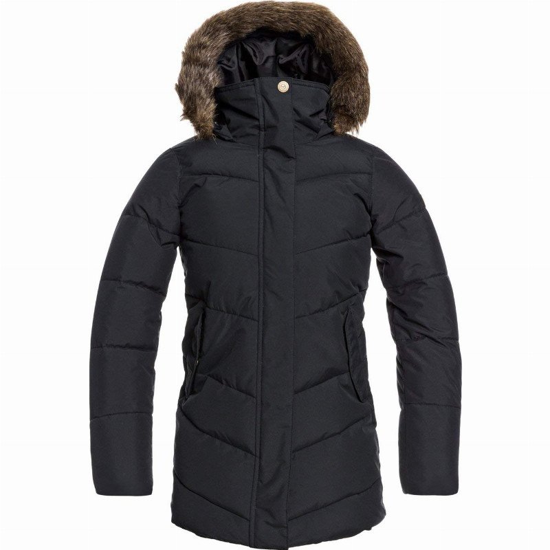 Elsie - Waterproof Longline Puffer Jacket for Girls 8-16