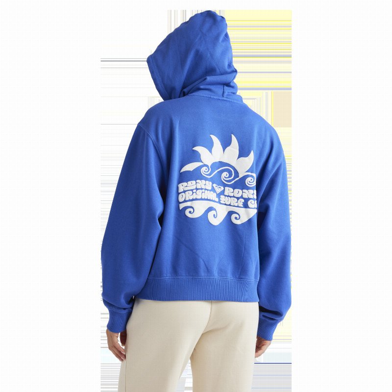 First Day Hoodie in Dazzling Blue