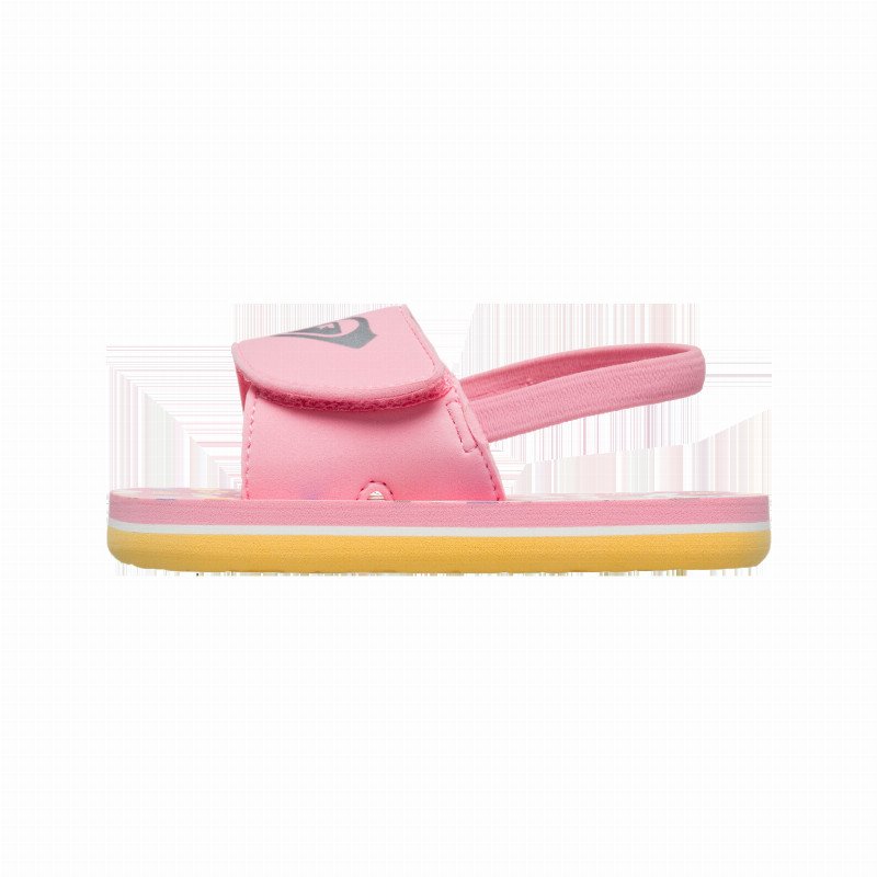 Girls Finn Sliders in Pink & Pink