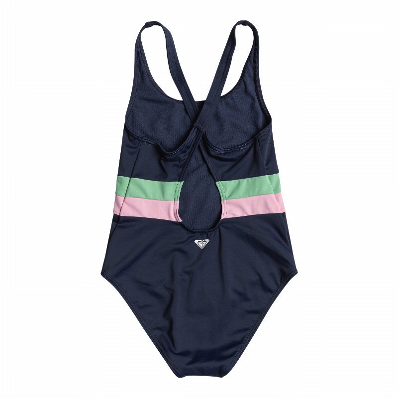 Girls Ilacabo Active One Piece Swimsuit in Naval Academy