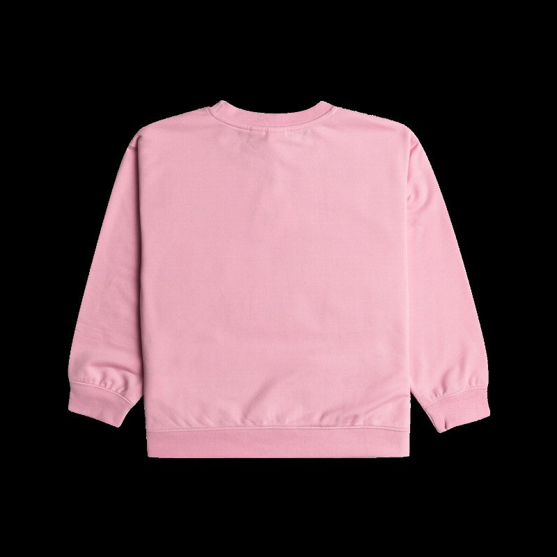 Girls Morning Hike A Sweatshirt in Prism Pink