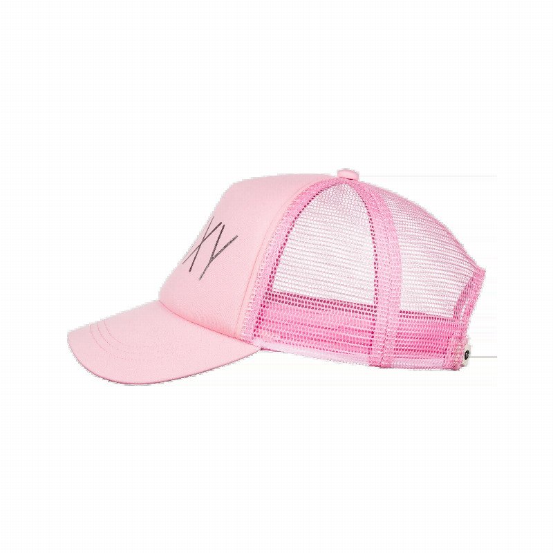 Girls Reggae Town Trucker Cap in Prism Pink