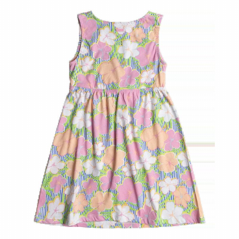 Girls Summer Air Dress in Ultramarine & Teenie Flower