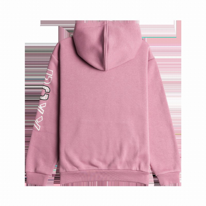 Girls Surf Feeling Hoodie in Mauve Orchid