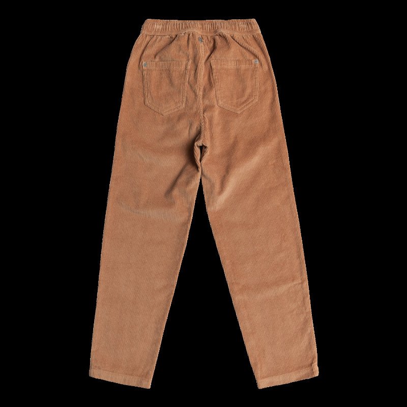 Girls Thousand Stars Corduroy Joggers in Camel