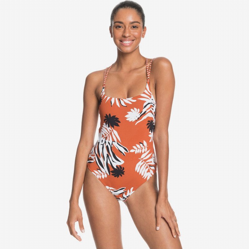 Roxy Honey One Piece Swimsuit For Women Orange