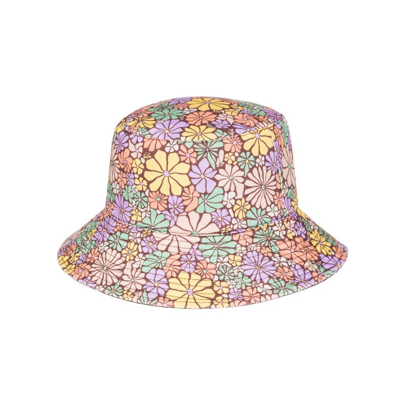 Jasmine Paradise Bucket Hat in Rootbeer