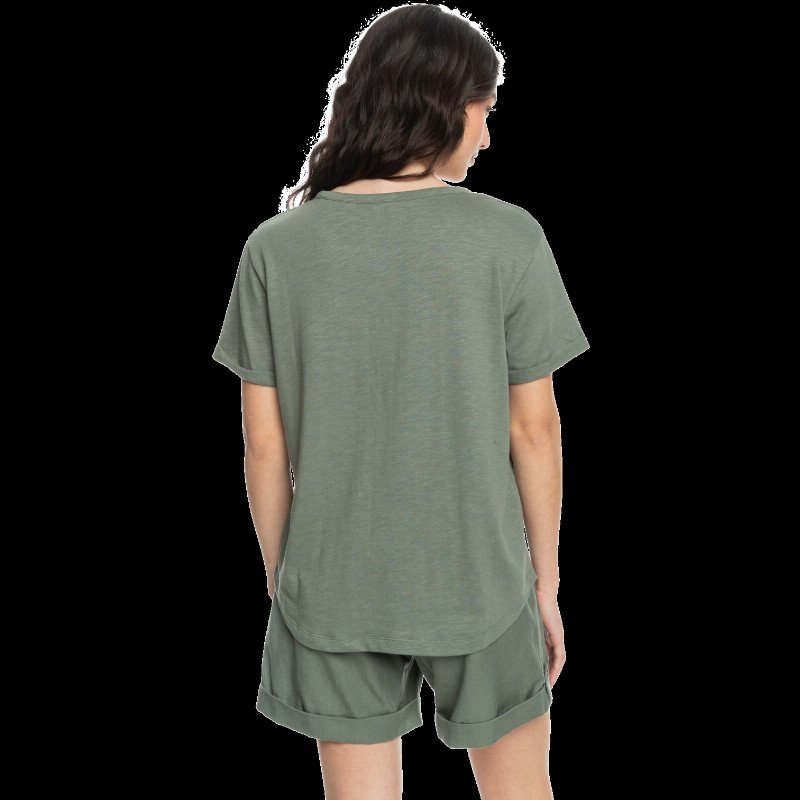 Ocean After T-Shirt in Agave Green