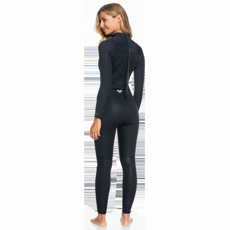 Prologue 5/4/3mm Back Zip Wetsuit in Black